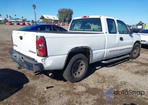 2005 Chevrolet Silverado 1500 Ls из США, поврежденный, VIN 1GCEC19T55Z153007